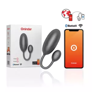 Vibrating Egg ONINDER TOKYO 7.5 x 3.2 cm, App-Controlled