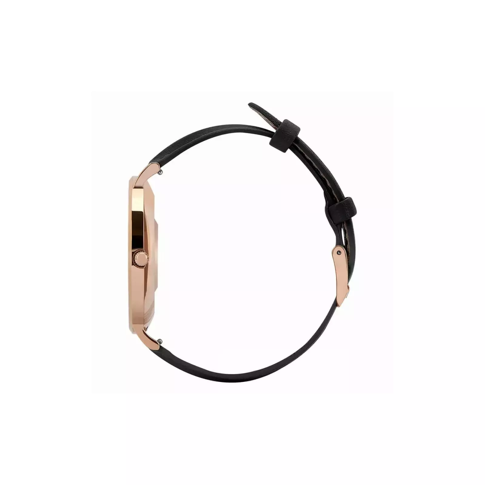 Smartwatch Garett Verona gold-black leth 5904238485477