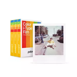 Polaroid Color i-Type Film Triple Pack tūlītējas attīstīšanas filma 24 pcs 107 x 88 mm