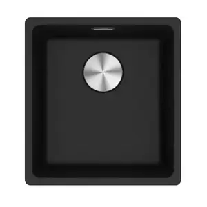 Kitchen sink Franke Maris MRG 210/110-37 onyx black stainless steel undermount