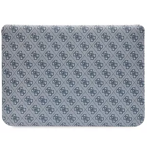 Чехол для ноутбука GUESS GUCS14PS4SGB 14" синий с 4G-полосой и металлическим логотипом
