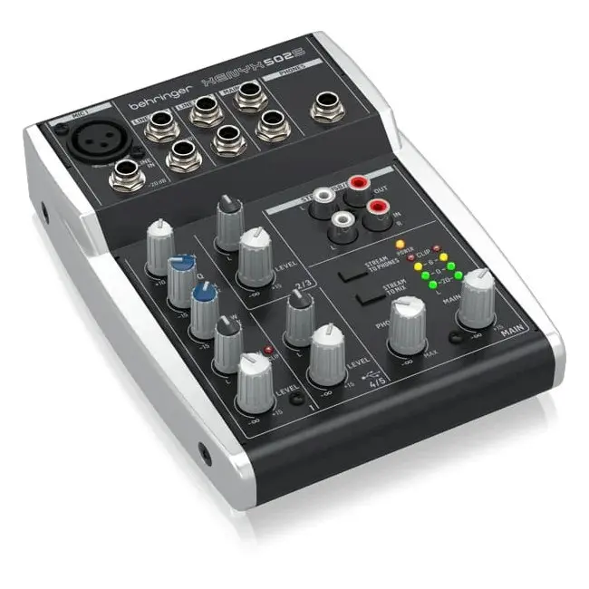Behringer XENYX 502S аналоговый микшер — 5 каналов Photo 4