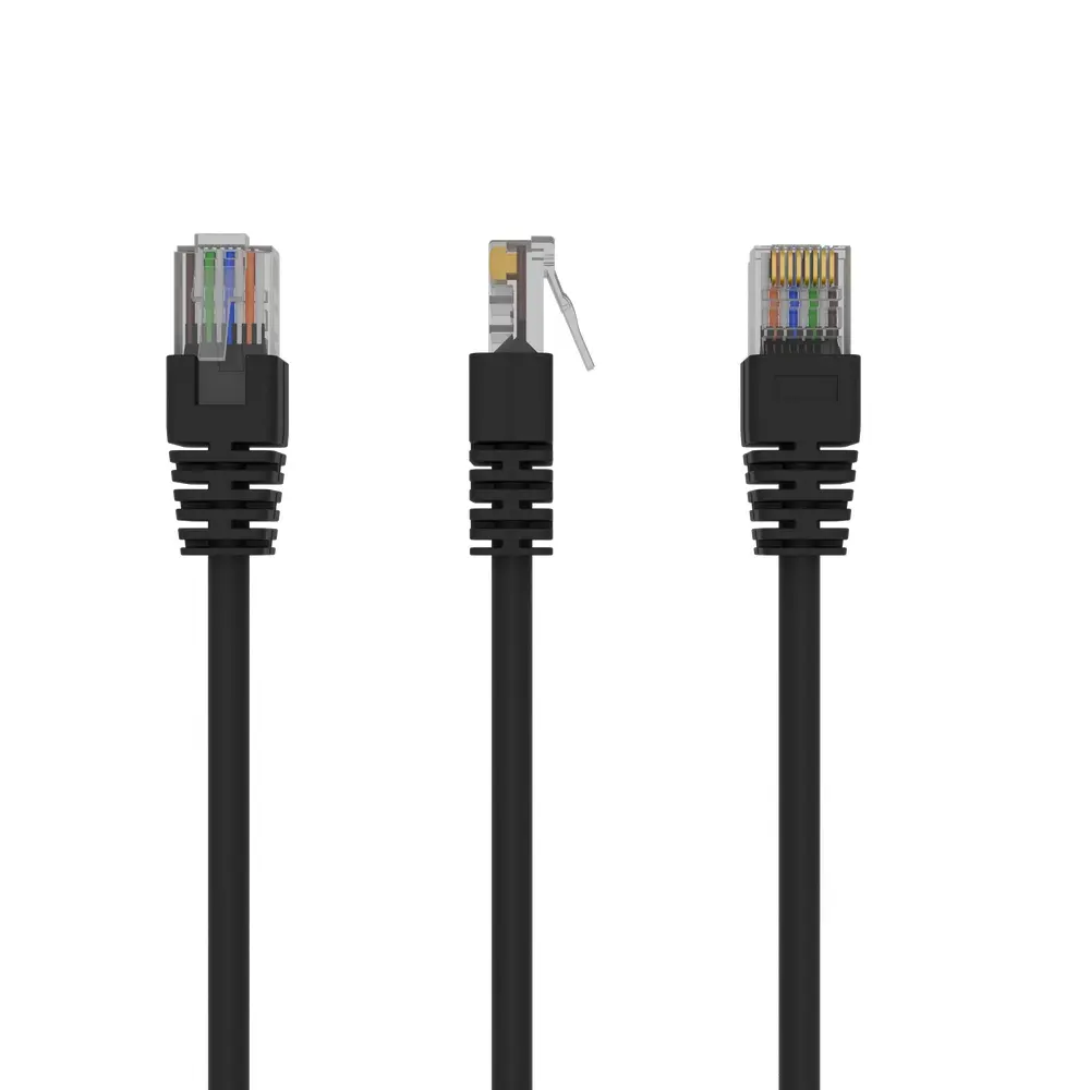 Gembird PP12-3M/BK Cat5e U/UTP Tīkla kabelis