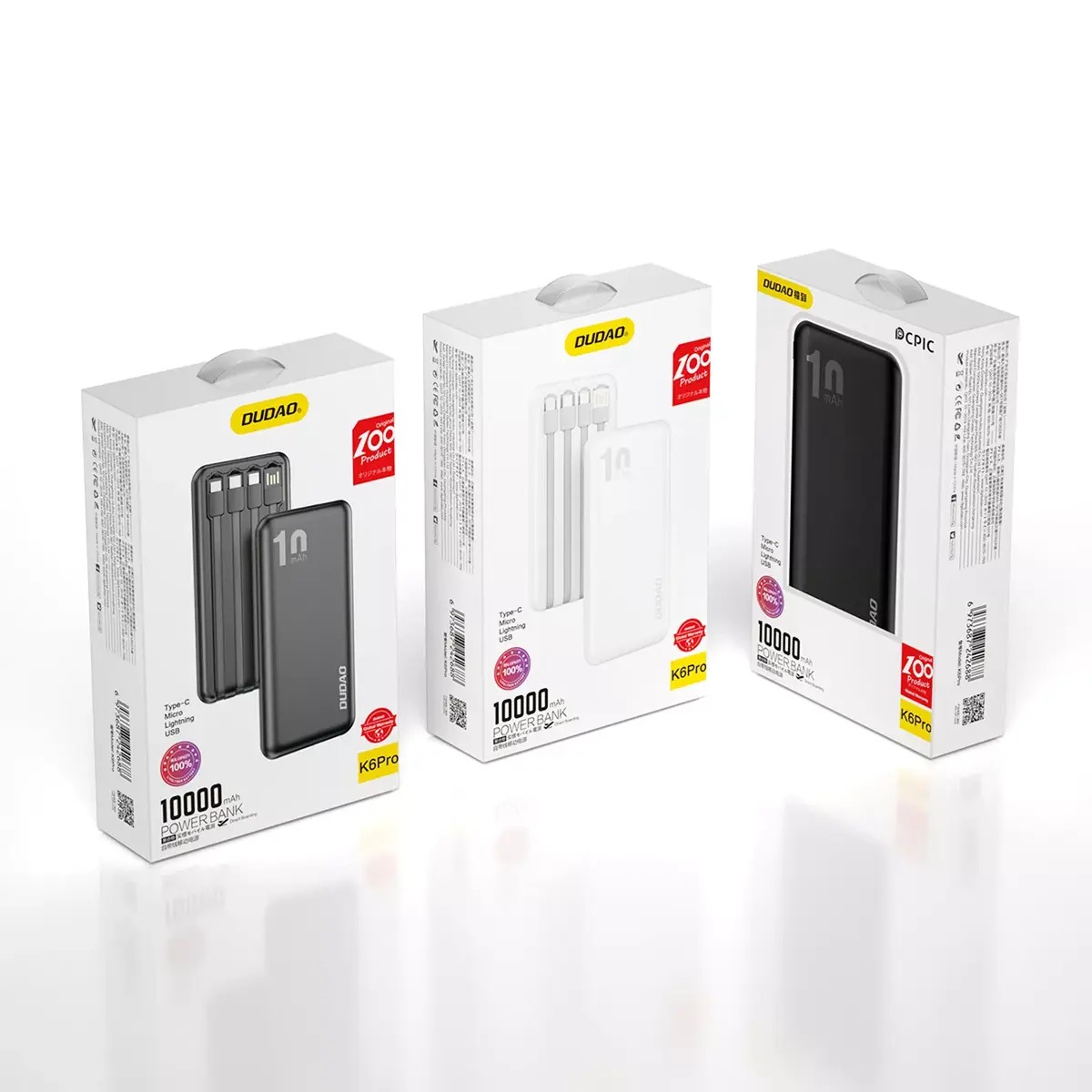 Power Bank DUDAO K6Pro 10000mAh Photo 2