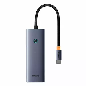 USB хаб Baseus UltraJoy 5-Port Wired USB 3.2 Gen 1 Type-C Grey