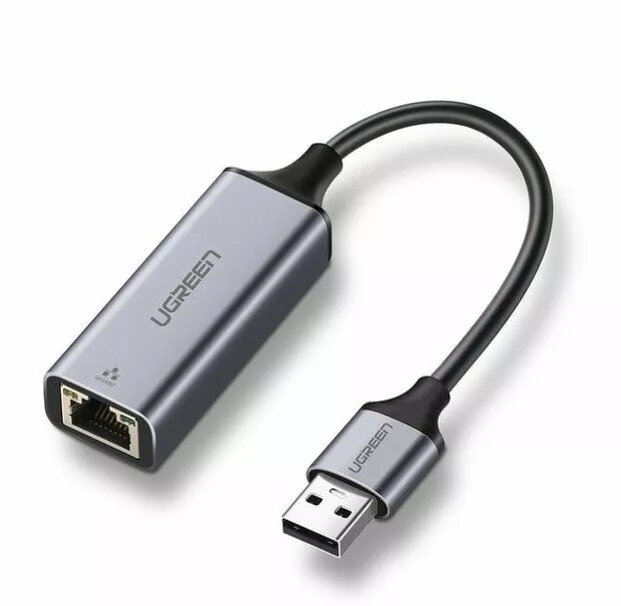 Ārējais adapters UGREEN Gigabit Ethernet USB