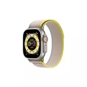 COTECi W97 Ultra Wild Trail aproce Apple Watch 42 / 44 / 45 / 49 mm, dzeltena ar bēšu krāsu