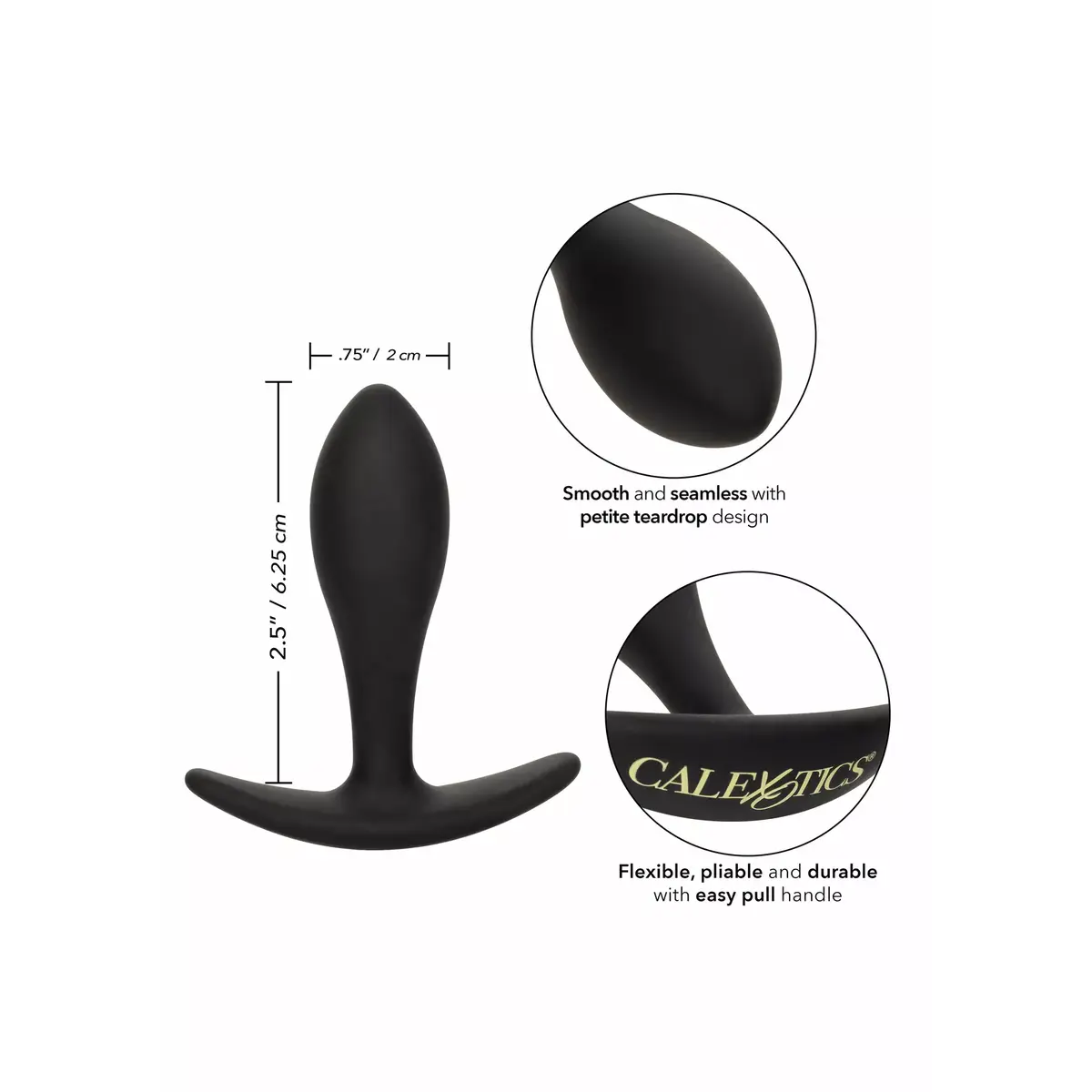California Exotics Boundless Teardrop silicone anal plug Photo 15