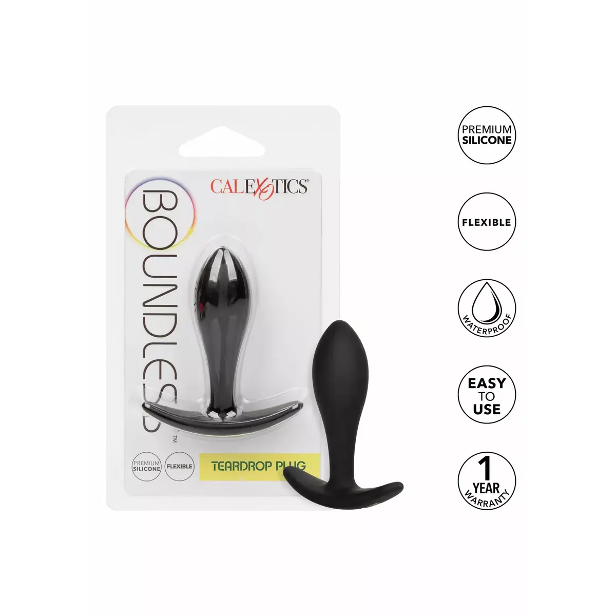 California Exotics Boundless Teardrop silicone anal plug Photo 17