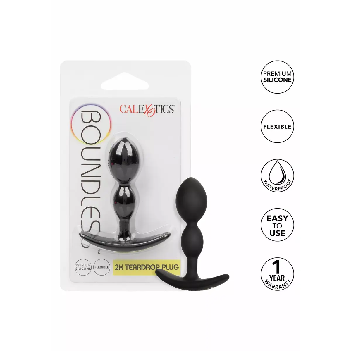 Анальная пробка California Exotics Teardrop Plug CALEXOTICS Photo 9