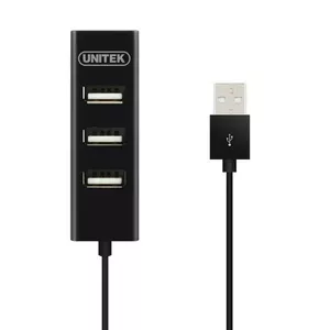 4-портовый концентратор USB 2.0 Unitek Y-2140 с разъемами USB-A