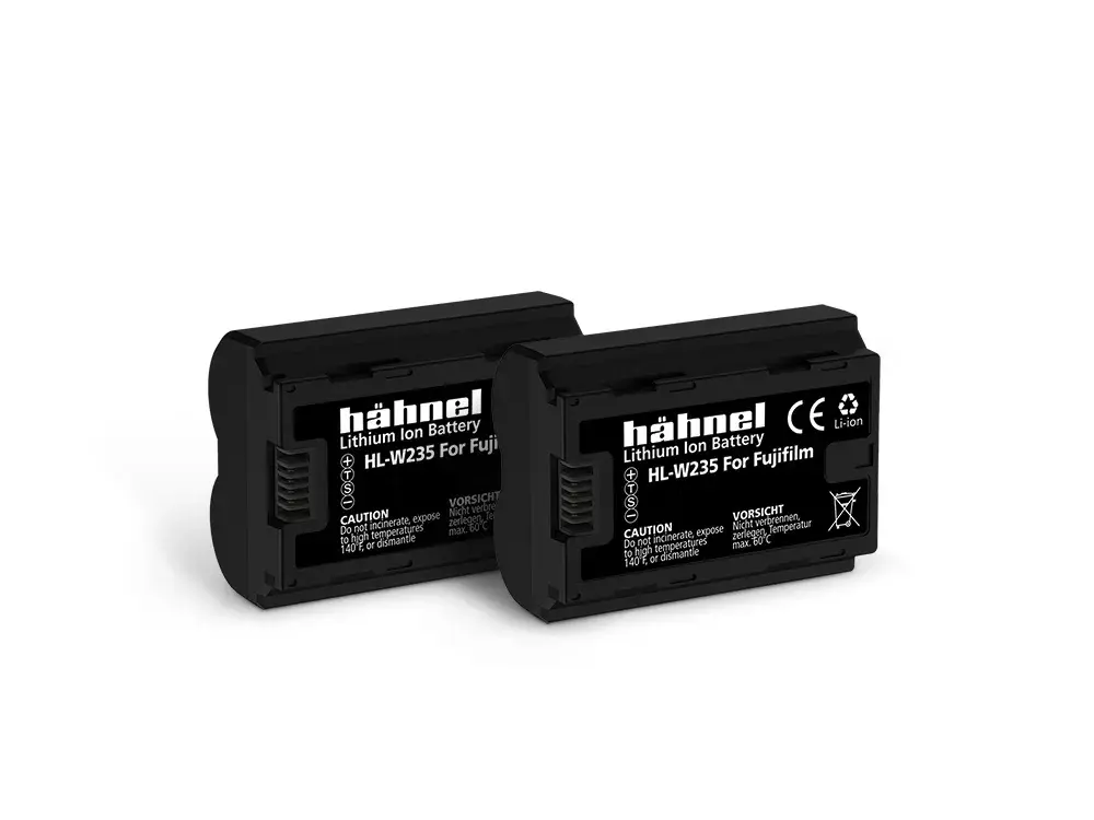 Hahnel HL-W235 divu akumulatoru komplekts NP-W235 2250 mAh Photo 3