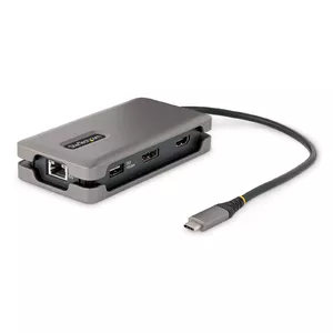USB-C Multiport Adapter StarTech.com 4K 60Hz HDMI DP 3-portu centrmezgls