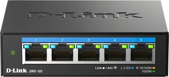 D-Link 5-Port 2.5G Multi-Gigabit Galda