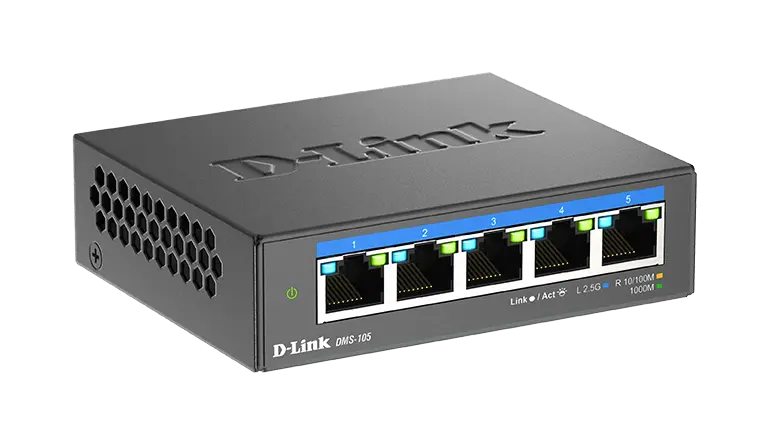 D-Link 5-Port 2.5G Multi-Gigabit Galda Slēdzis Photo 6