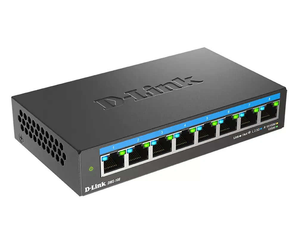 Neadministrējams slēdzis D-Link DMS-108/E Photo 3