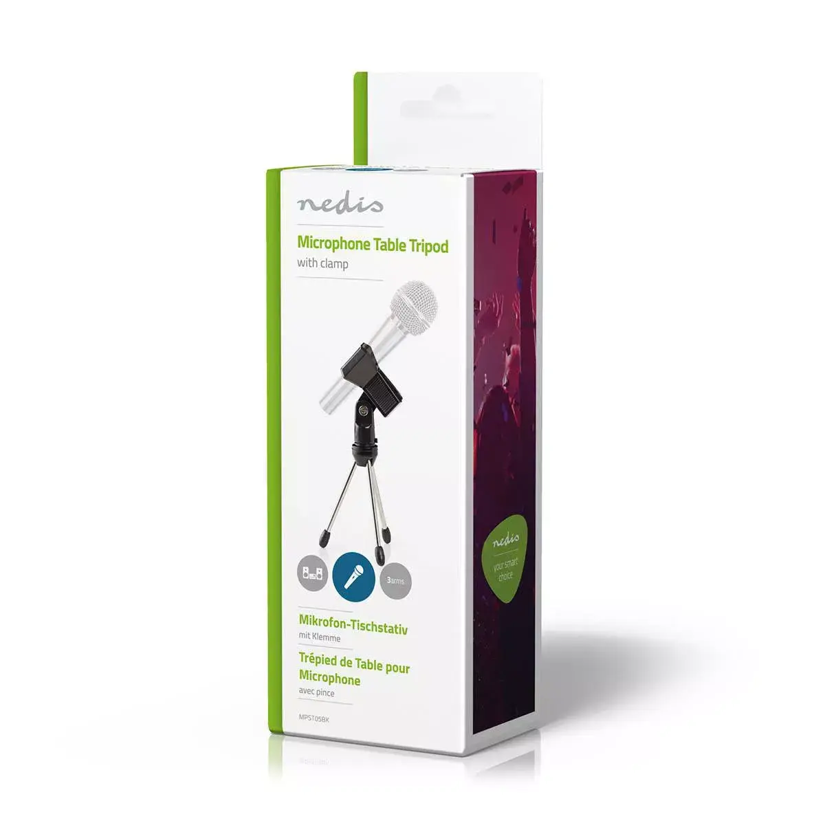 Nedis MPST05BK Microphone Stand Photo 4