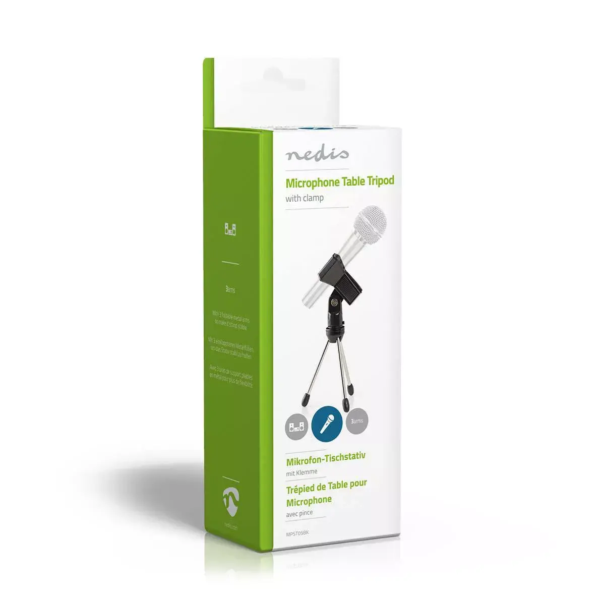 Nedis MPST05BK Microphone Stand Photo 5