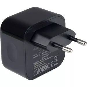 Charger Inter-Tech PD-2036 Smartphone Black AC Indoor