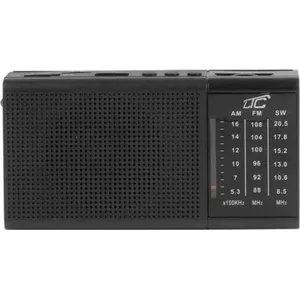 Radio LTC Rega — LTC LXLTC2030 portable radio, FM receiver, mains/battery powered