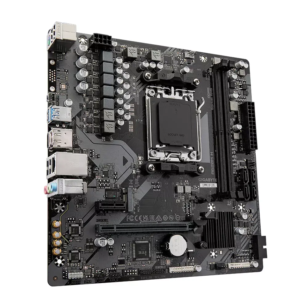 Pamatplate GIGABYTE A620M H, A620 Photo 3