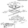 Induction-gas hob ELECTROLUX KDI641723K Photo 2