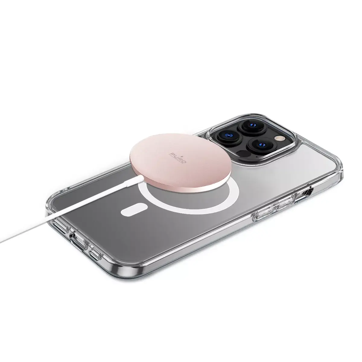 PURO CUSBCMAG1ROSE USB беспроводное 15 Вт Photo 2