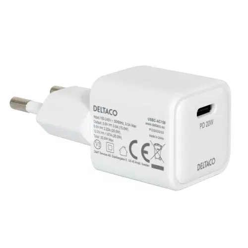 Зарядное устройство Deltaco USBC-AC150 Photo 5