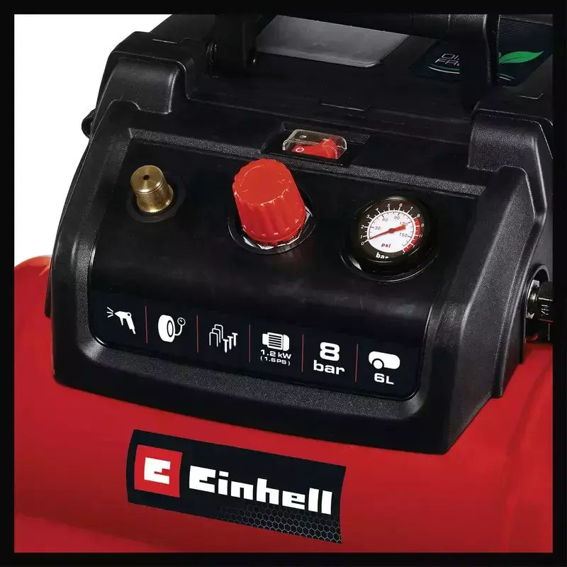 Gaisa kompresors Einhell TC-AC 190/6/8 OF Photo 3