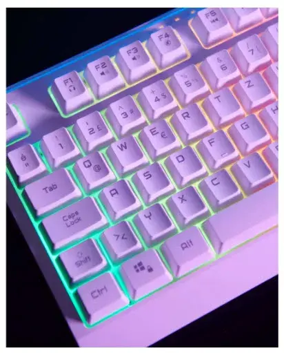 uRage Exodus 220 TKL Gaming Keyboard White Photo 5