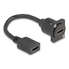 DeLOCK D-Type HDMI cable female to female Photo 2