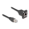DeLOCK D-Type RJ45 cable plug to jack Cat.5e Photo 3