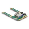 DeLOCK Mini PCIe I/O 1 x USB 2.0 Type-A Photo 2