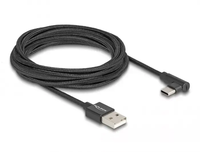 DeLOCK USB 2.0 Cable Type-A to Type-C 3 m Photo 2