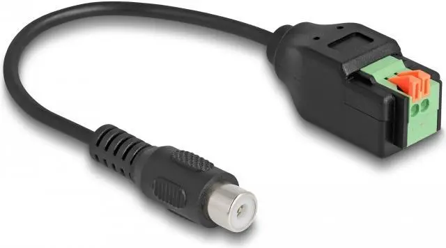 DeLOCK RCA ligzdas uz termināla bloku