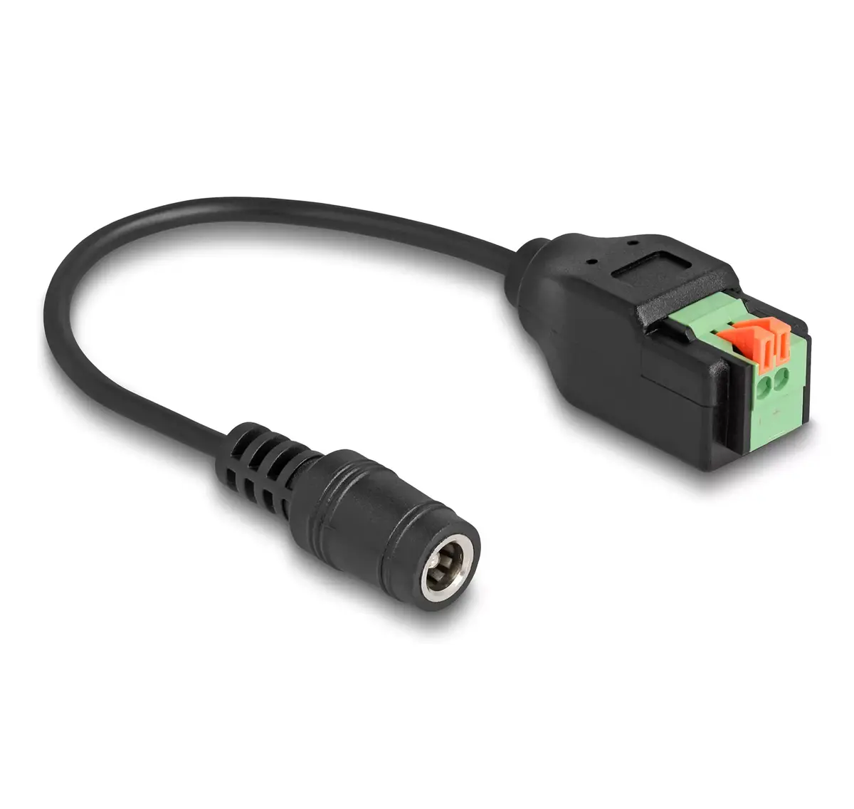 DeLOCK DC 2.1 x 5.5 мм джек на 2-pin клеммный блок адаптер Photo 2