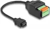 DeLOCK USB 2.0 Кабель Mini-B female к клеммной колодке Photo 2