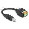 DeLOCK USB 2.0 Cable Type-B male to Terminal Block Adapter Photo 2