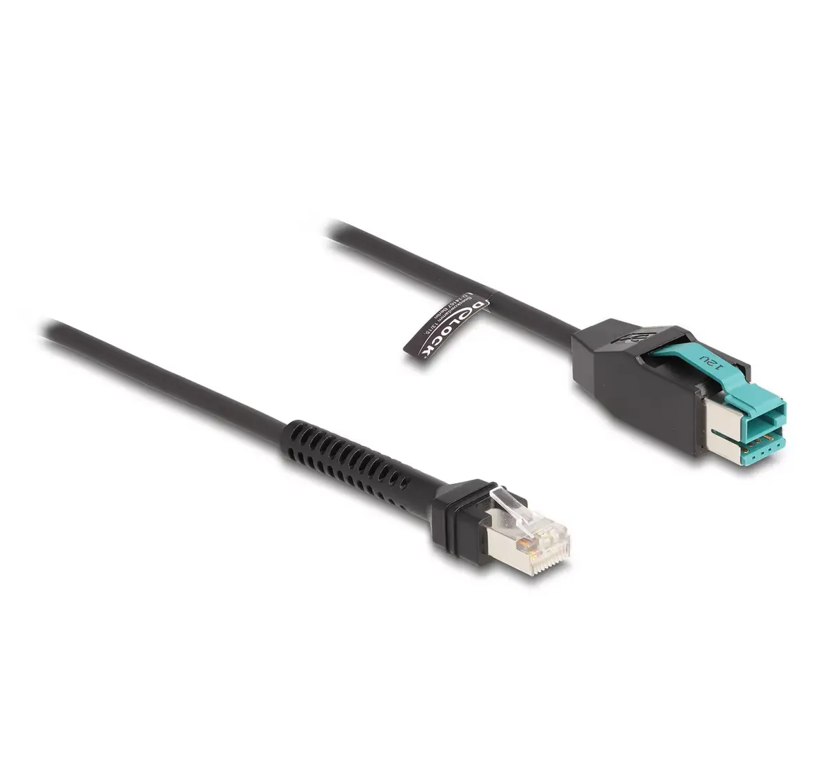 Кабель DeLOCK витой RJ50 male к PoweredUSB male 12 V Photo 2