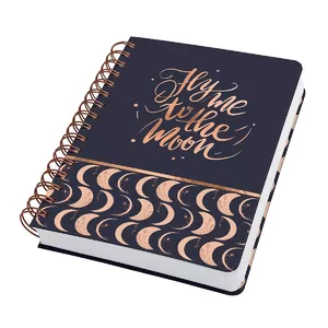 Writing Notebook Sigel JN625 A5 240 Sheets Beige Black