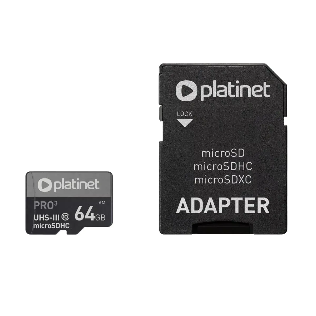 PLATINET MicroSDXC 64 ГБ UHS-III карта памяти Photo 2