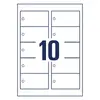 Неадгезивная печатная этикетка Avery T1001-10 Photo 3