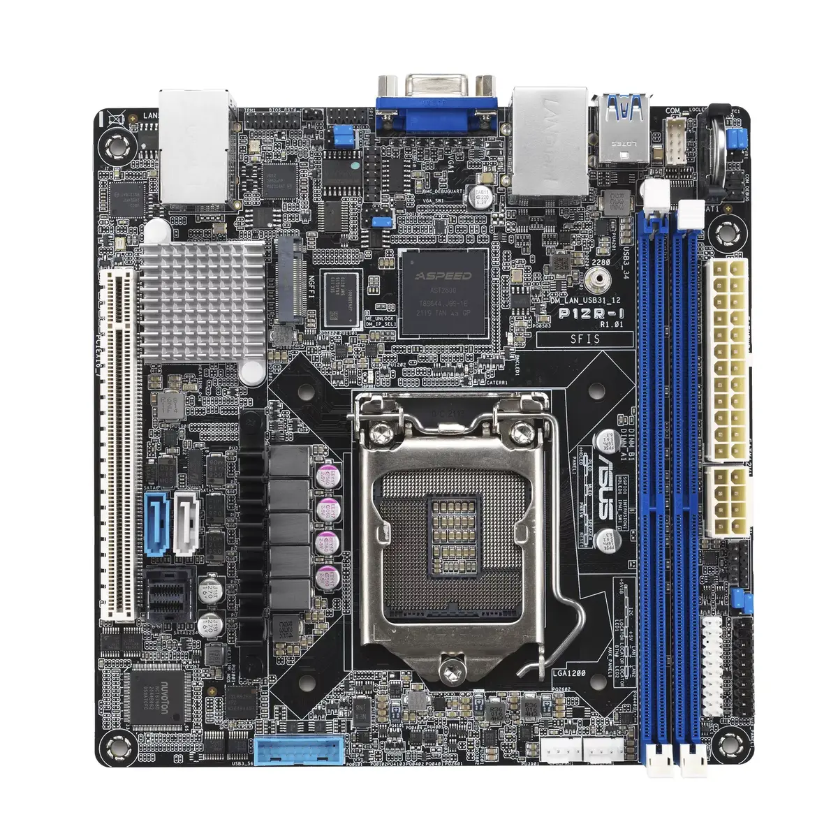 Mātesplate Asus P12R-I ASMB10 Intel C252 LGA1200 Photo 2