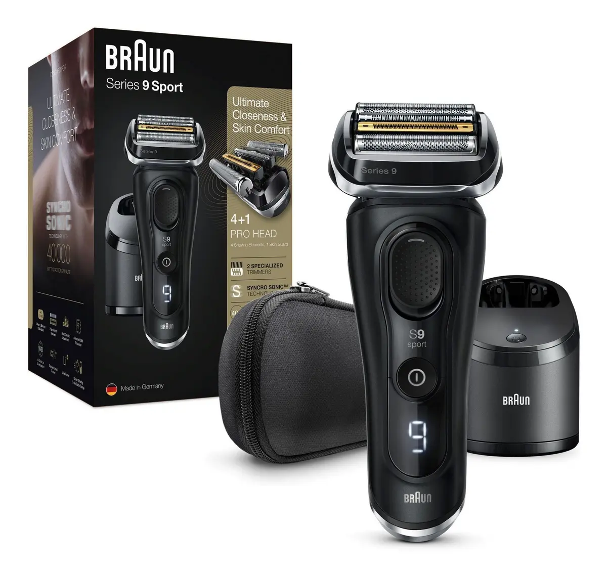 Braun Series 9 9352cc Sport Foil Shaver Photo 3