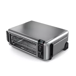 Ninja SP101 Viens 10 L Atsevišķs 2400 W Karstā gaisa fritētājs Melns, Nerūsējošs tērauds