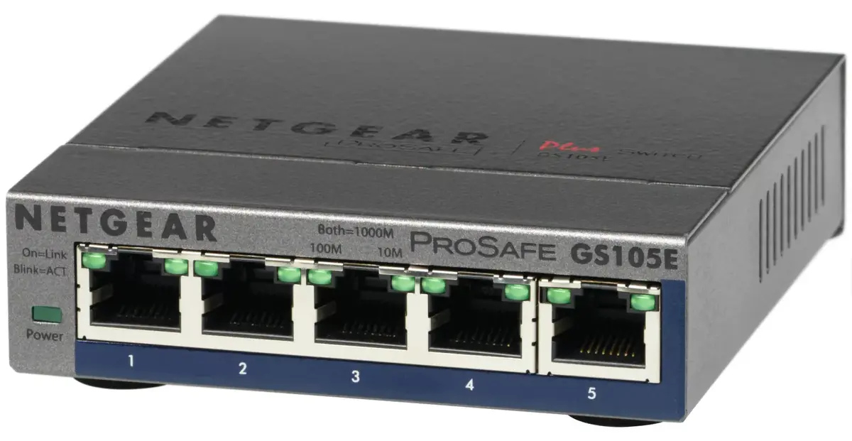 Управляемый коммутатор NETGEAR GS105E-200PES Photo 2