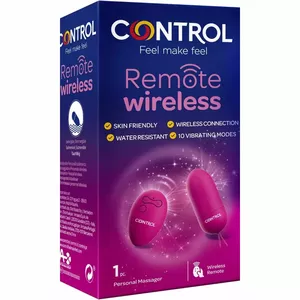 Vibrator CONTROL PERSONAL MASSAGER WIRELESS REMOTE CONTROL D-235734 CONTROL TOYS
