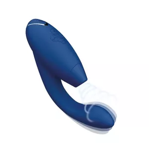 Vibrators Womanizer DUO 2 Klitora un G-punkta stimulācija Melleņu krāsā