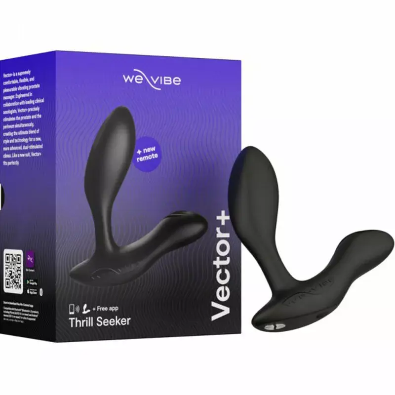 WE-VIBE Vector+ vibrējošais prostatas masieris ar