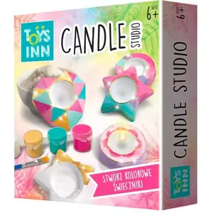 Творческий набор Candles Studio гипсовые подсвечники